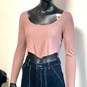 #0261 PAC Womens Long Sleeve Crop